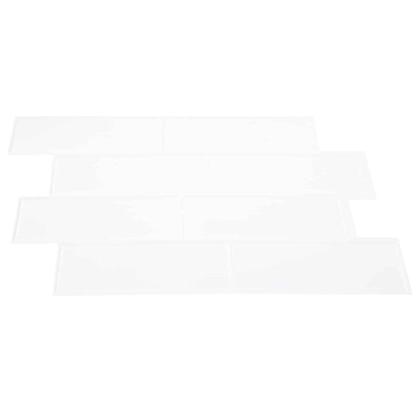 Metrolaatta 50 kpl valkoinen 29 x 21 cm Polyuretaani ja PET