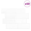 Metrolaatta 50 kpl valkoinen 29 x 21 cm Polyuretaani ja PET