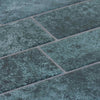 Metrolaatta 10 kpl Sinivihreä 29 x 21 cm Polyuretaani ja PET