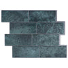 Metrolaatta 50 kpl Sinivihreä 29 x 21 cm Polyuretaani ja PET