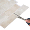 Metrolaatta 20 kpl Beige marmori 29 x 21 cm Polyuretaani ja PET