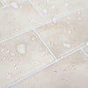 Metrolaatta 20 kpl Beige marmori 29 x 21 cm Polyuretaani ja PET