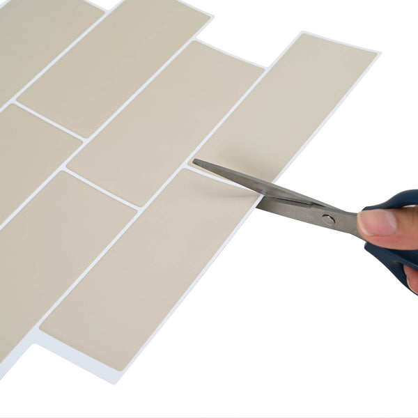Metrolaatta 10 kpl Beige 29 x 21 cm Polyuretaani ja PET