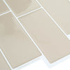 Metrolaatta 20 kpl Beige 29 x 21 cm Polyuretaani ja PET