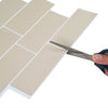 Metrolaatta 20 kpl Beige 29 x 21 cm Polyuretaani ja PET
