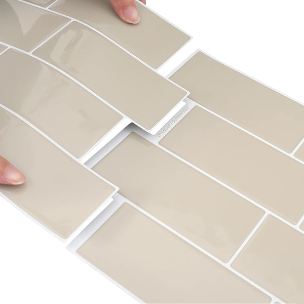 Metrolaatta 50 kpl Beige 29 x 21 cm Polyuretaani ja PET