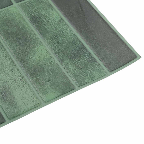 Suorakulmainen laatta 20 kpl Tummanvihreä 29 x 23 x 0,08 cm