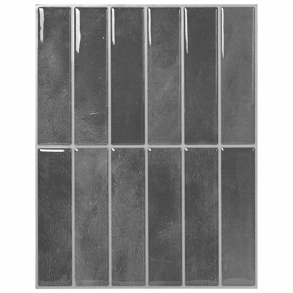 Suorakulmainen laatta 20 kpl Harmaa 29 x 23 x 0,08 cm