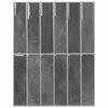 Suorakulmainen laatta 50 kpl Harmaa 29 x 23 x 0,08 cm