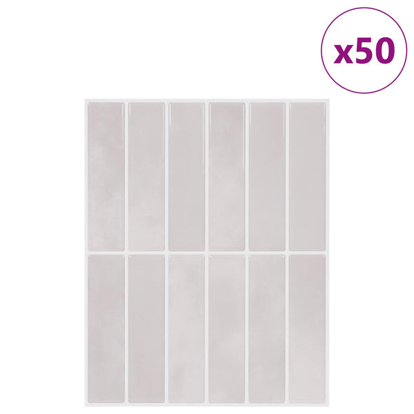 Suorakulmainen laatta 50 kpl Beige 29 x 23 x 0,08 cm