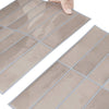 Suorakulmainen laatta 20 kpl Beige kahvi 29 x 23 x 0,08 cm