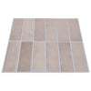 Suorakulmainen laatta 20 kpl Beige kahvi 29 x 23 x 0,08 cm