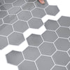 Heptagonaalinen laatta 20 kpl Harmaa 30 x 30 cm