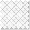 Lanturn-laatta 10 kpl valkoinen 27 x 27 cm Polyuretaani ja PET