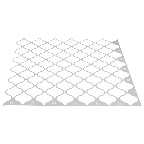 Lanturn-laatta 50 kpl valkoinen 27 x 27 cm Polyuretaani ja PET