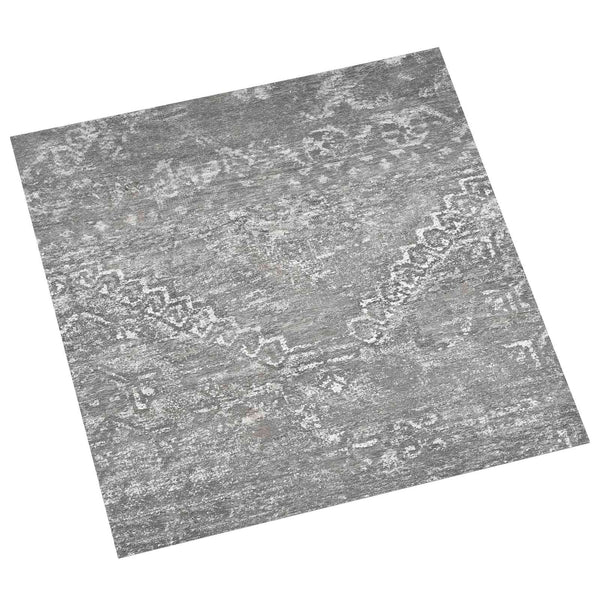 Itsekiinnittyvät Lattialankut Betoninharmaa 30,5 x 30,5 cm