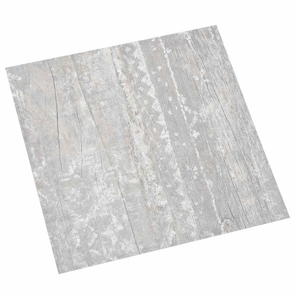 Itsekiinnittyvät Lattialankut Harmaa 30,5 x 30,5 cm 20 kpl