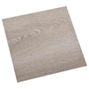 Itsekiinnittyvät Lattialankut Taupe 30,5 x 30,5 cm 20 kpl
