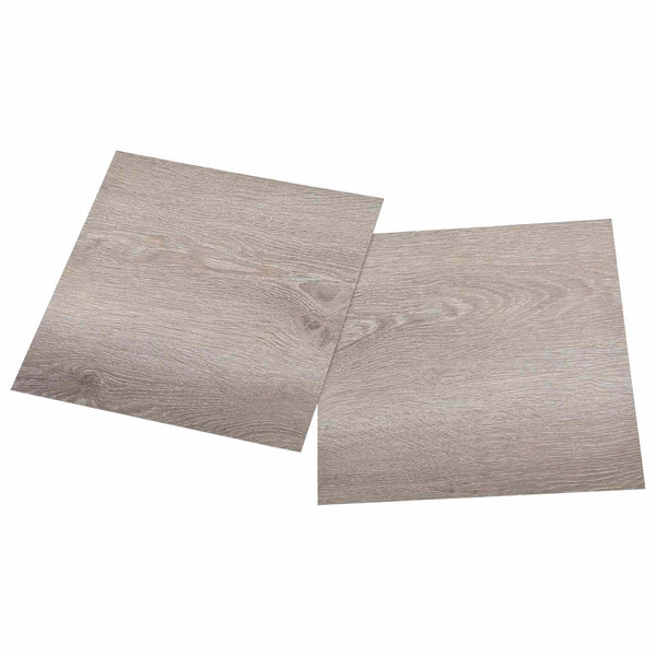 Itsekiinnittyvät Lattialankut Taupe 30,5 x 30,5 cm 20 kpl