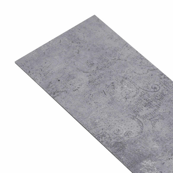 Itsekiinnittyvät PVC-lankut Sementti harmaa 30,5 x 61 cm 28 kpl