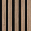 Seinäpaneelit 2 kpl 60,5 x 60 cm Ruskea
