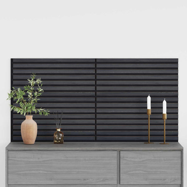 Seinäpaneelit 2 kpl 60,5 x 60 cm Antrasiitti