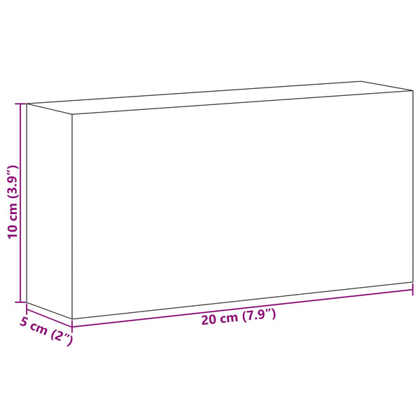 Suolakivet 10 pcs Vaaleanpunainen 20 x 10 x 5 cm