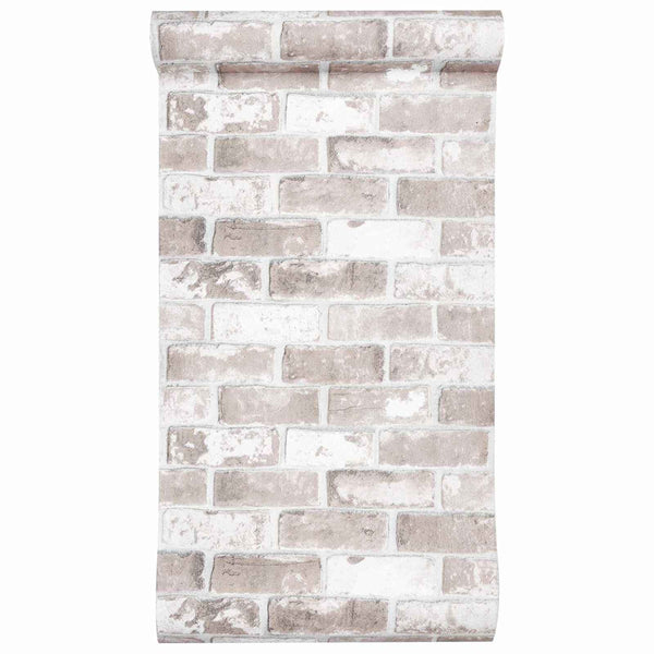 3D Kiinteä tapetti Tiili 10 x 0,53 m Ei-kudottu kangas