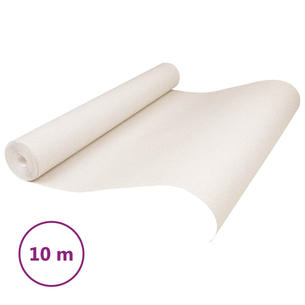 3D Kiinteä tapetti Kerma 10 x 0,53 m Ei-kudottu kangas
