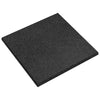 Pudotussuojauslaatat 6 kpl Musta 50 x 50 cm Kumi