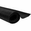 Leveäraitainen lattiamatto Musta 1 x 5 m Kumi