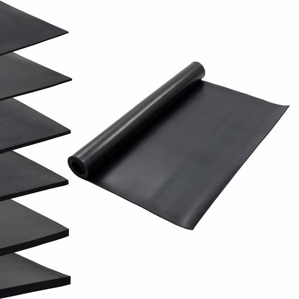 Lattiamatto Musta 1,2 x 2 m Kumi
