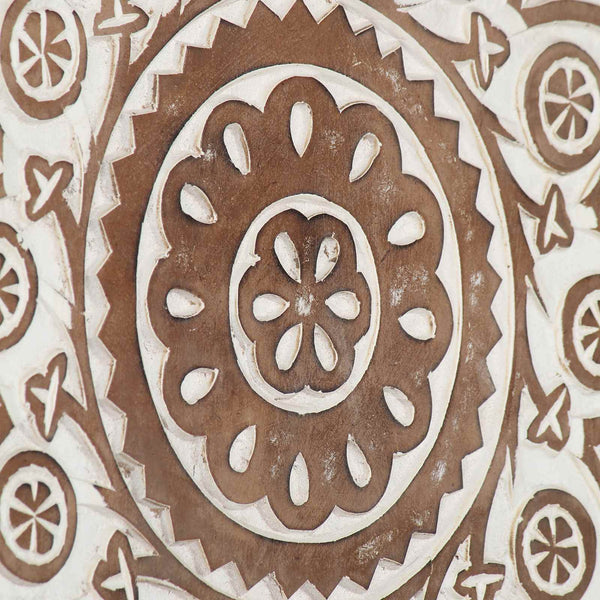 Taidekoriste 2 kpl 40 x 40 x 1,5 cm Käsitelty puu
