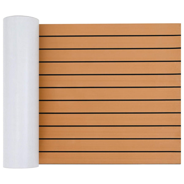 Venealusta Raidallinen Ruskea ja musta 240 x 60 cm EVA