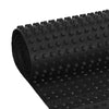 Kolopohjainen vedenpoistolevy Musta 0,5 x 10 m HDPE