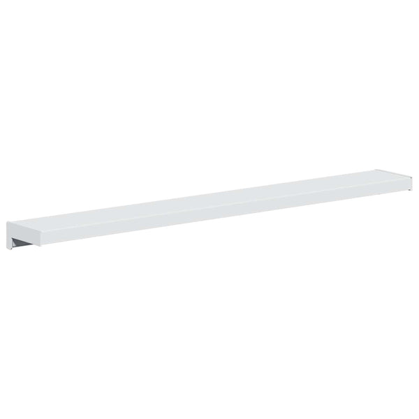 Ikkunakynnys valkoinen 80 x 10 x 4,5 cm Polyvinyylikloridi