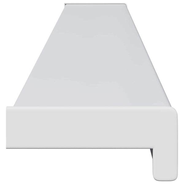 Ikkunakynnys valkoinen 140 x 10 x 4,5 cm Polyvinyylikloridi