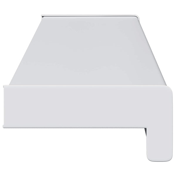 Ikkunakynnys valkoinen 60 x 15 x 4,5 cm Polyvinyylikloridi