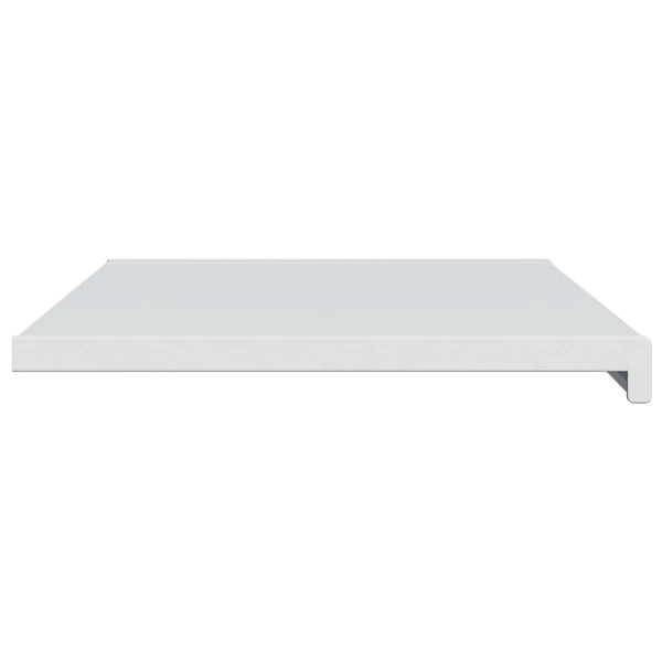 Ikkunakynnys valkoinen 80 x 40 x 4,5 cm Polyvinyylikloridi