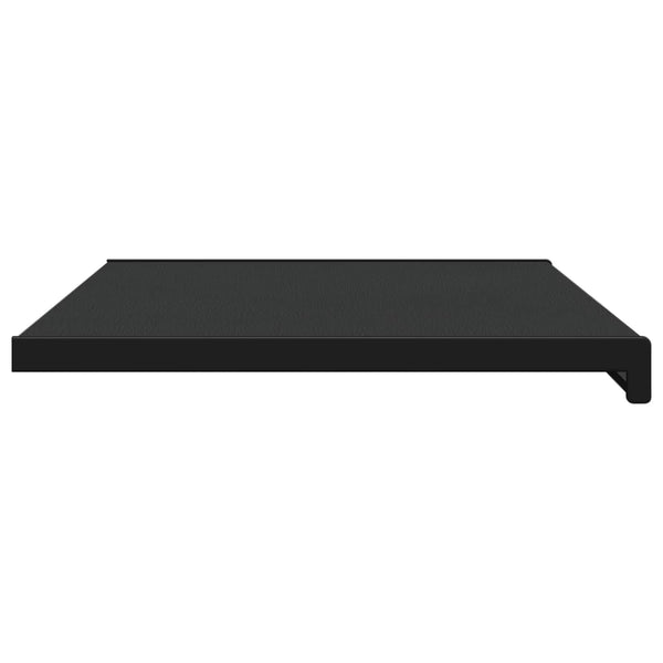 Ikkunakynnys Musta puusydämellä 100 x 45 x 4,5 cm