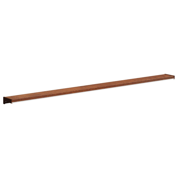 Ikkunakynnys Ruskea puu 120 x 10 x 4,5 cm Polyvinyylikloridi