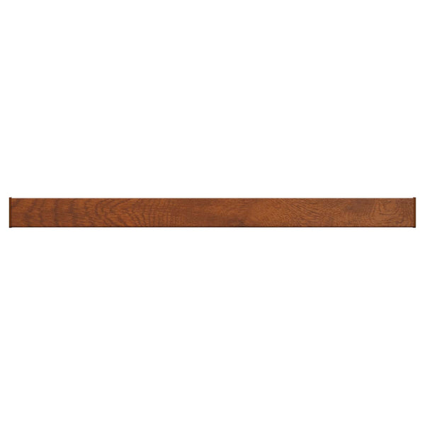Ikkunakynnys Ruskea puu 120 x 10 x 4,5 cm Polyvinyylikloridi