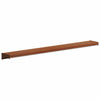 Ikkunakynnys Ruskea puu 80 x 15 x 4,5 cm Polyvinyylikloridi