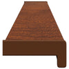 Ikkunakynnys Ruskea puu 160 x 15 x 4,5 cm Polyvinyylikloridi