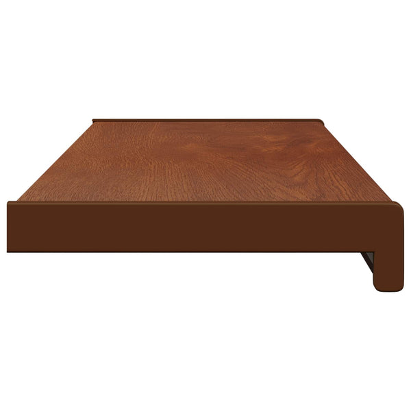 Ikkunakynnys Ruskea puu 100 x 20 x 4,5 cm Polyvinyylikloridi
