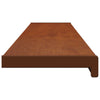Ikkunakynnys Ruskea puu 120 x 20 x 4,5 cm Polyvinyylikloridi
