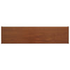 Ikkunakynnys Ruskea puu 80 x 25 x 4,5 cm Polyvinyylikloridi