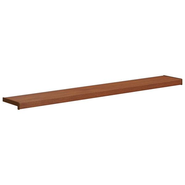 Ikkunakynnys Ruskea puu 120 x 25 x 4,5 cm Polyvinyylikloridi