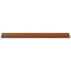 Ikkunakynnys Ruskea puu 120 x 25 x 4,5 cm Polyvinyylikloridi