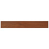 Ikkunakynnys Ruskea puu 140 x 25 x 4,5 cm Polyvinyylikloridi